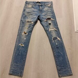 Amiri blue denim jeans size 34